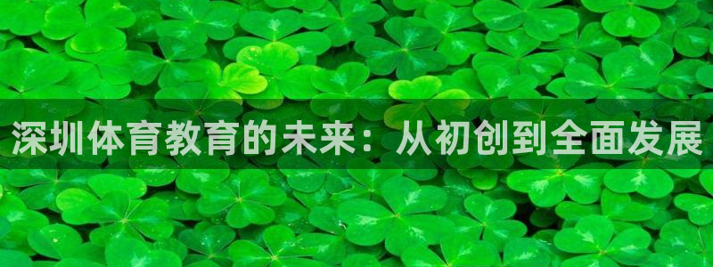 JJB竞技宝官方正版app官方：深圳体育教育的未来：