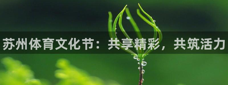 JJB竞技宝官方正版app娱乐平台：苏州体育文化节：