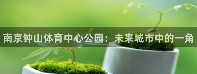 JJB竞技宝入口：南京钟山体育中心公园：未来城市中的一角